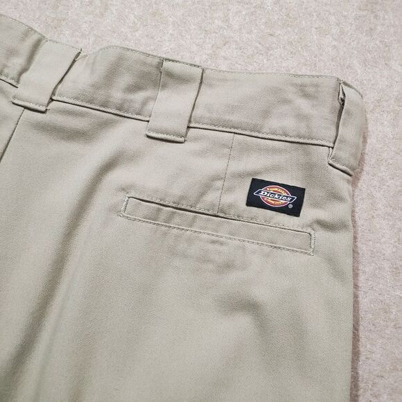 Dickies Khaki Relaxed Flex Fit Men's Work Shorts #6 - Picture 5 of 11